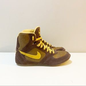 Nike WMNS Greco Supreme Medeira LT Chocolate Sanded Gold Tweed Size 7.5